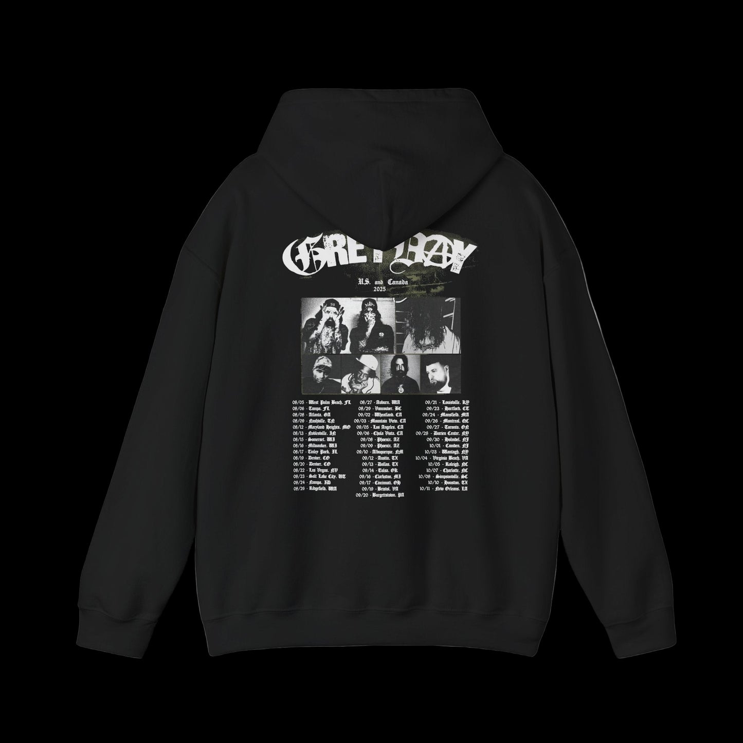 Suicideboys Merch - Grey Day Tour Merch - Black Tour Hoodie