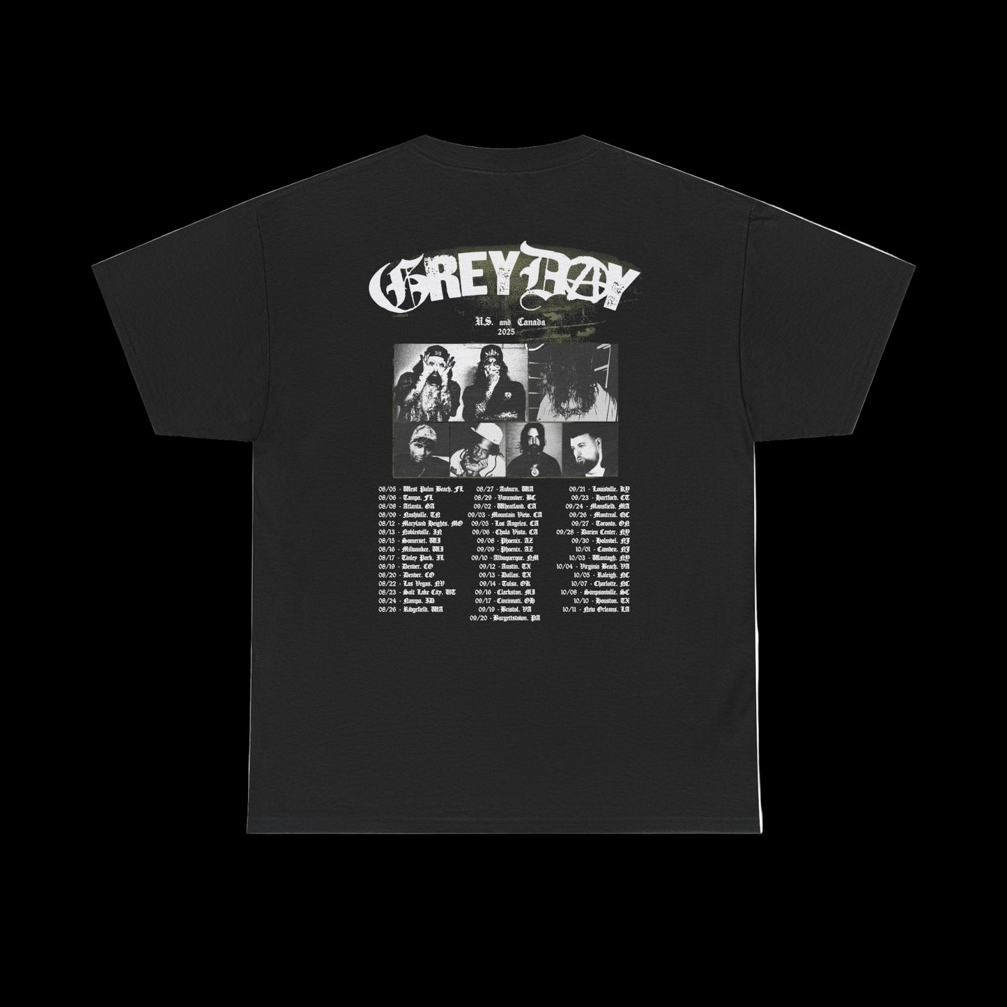 Suicideboys Merch - Grey Day Tour Merch - 2025 Tour Tee