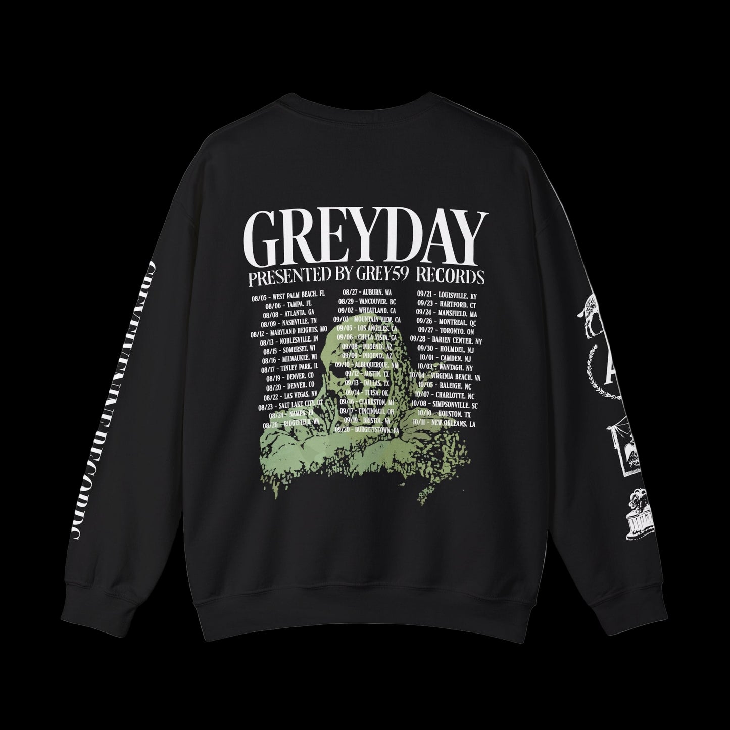 Suicideboys Merch - Grey Day Tour Merch - $uicide Boys Tour Sweatshirt
