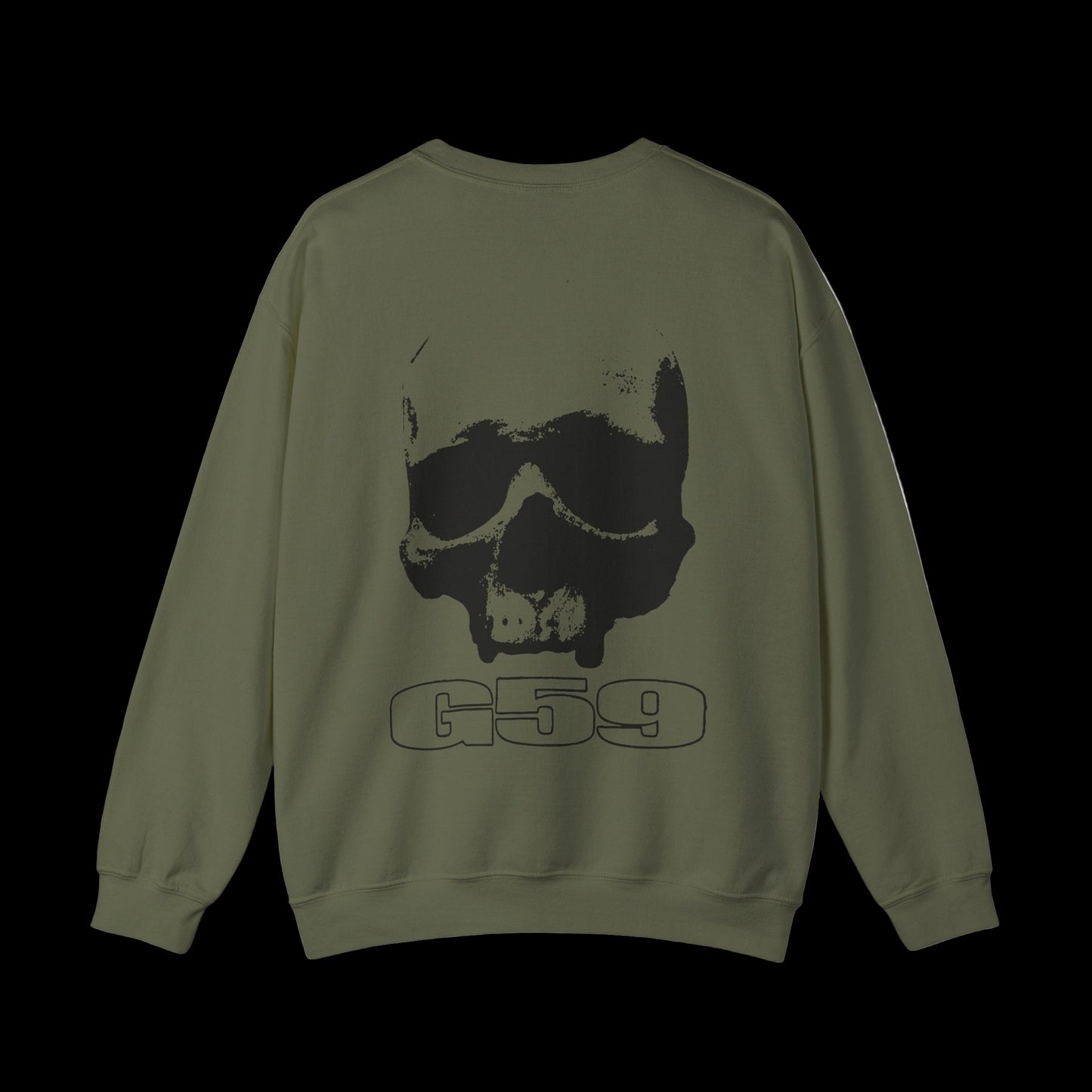 Suicideboys Merch - Grey Day Tour Merch - Green Skull Sweatshirt