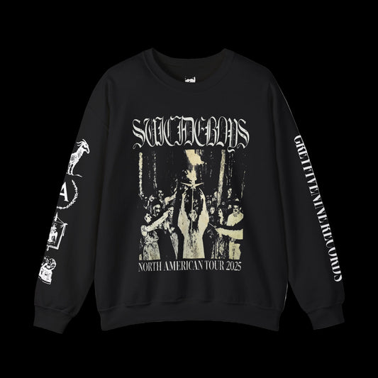 Suicideboys Merch - Grey Day Tour Merch - $uicide Boys Tour Sweatshirt