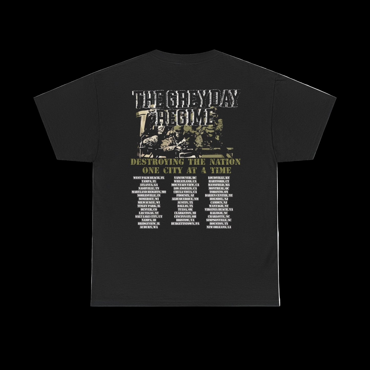 Suicideboys Merch - Grey Day Tour Merch - Regime Tee