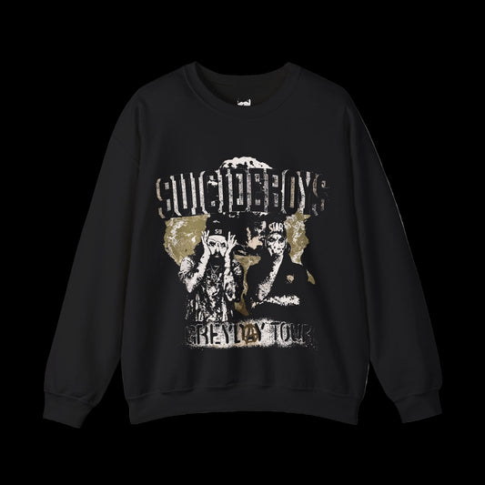 Suicideboys Merch - Grey Day Tour Merch - Regime Sweatshirt